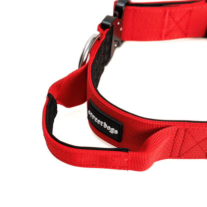 STREET DOGS COLLAR COMBAT 4 CM RED