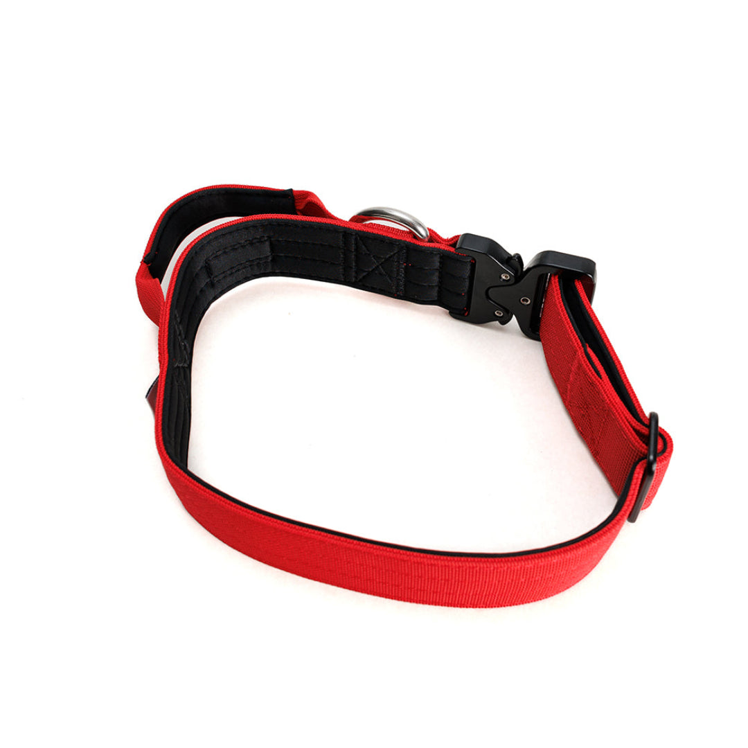 STREET DOGS COLLAR COMBAT 4 CM RED