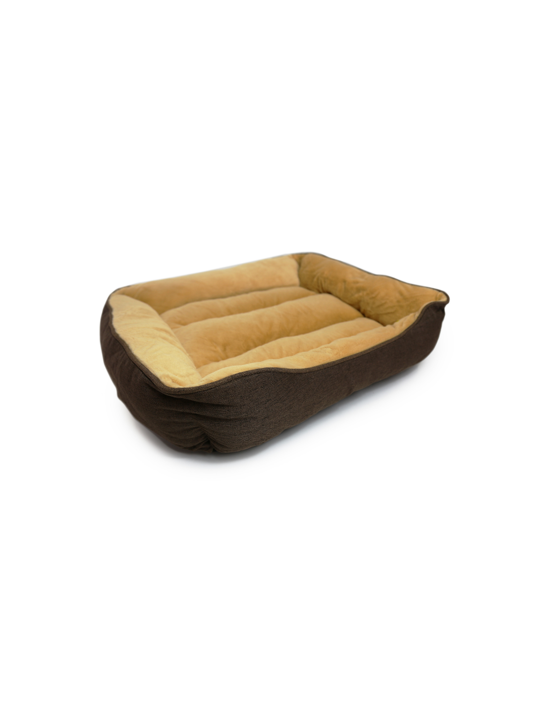 HEY! CAMA CONFORT CAFÉ Y BEIGE