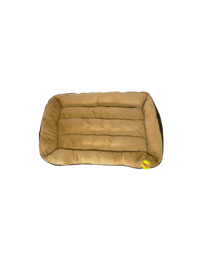 HEY! CAMA CONFORT CAFÉ Y BEIGE