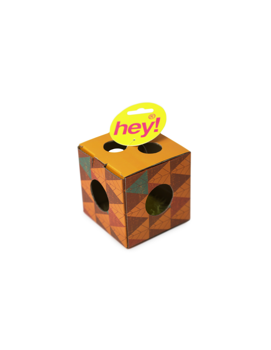 HEY! CUBO CON PELOTA INTERACTIVA PARA GATOS