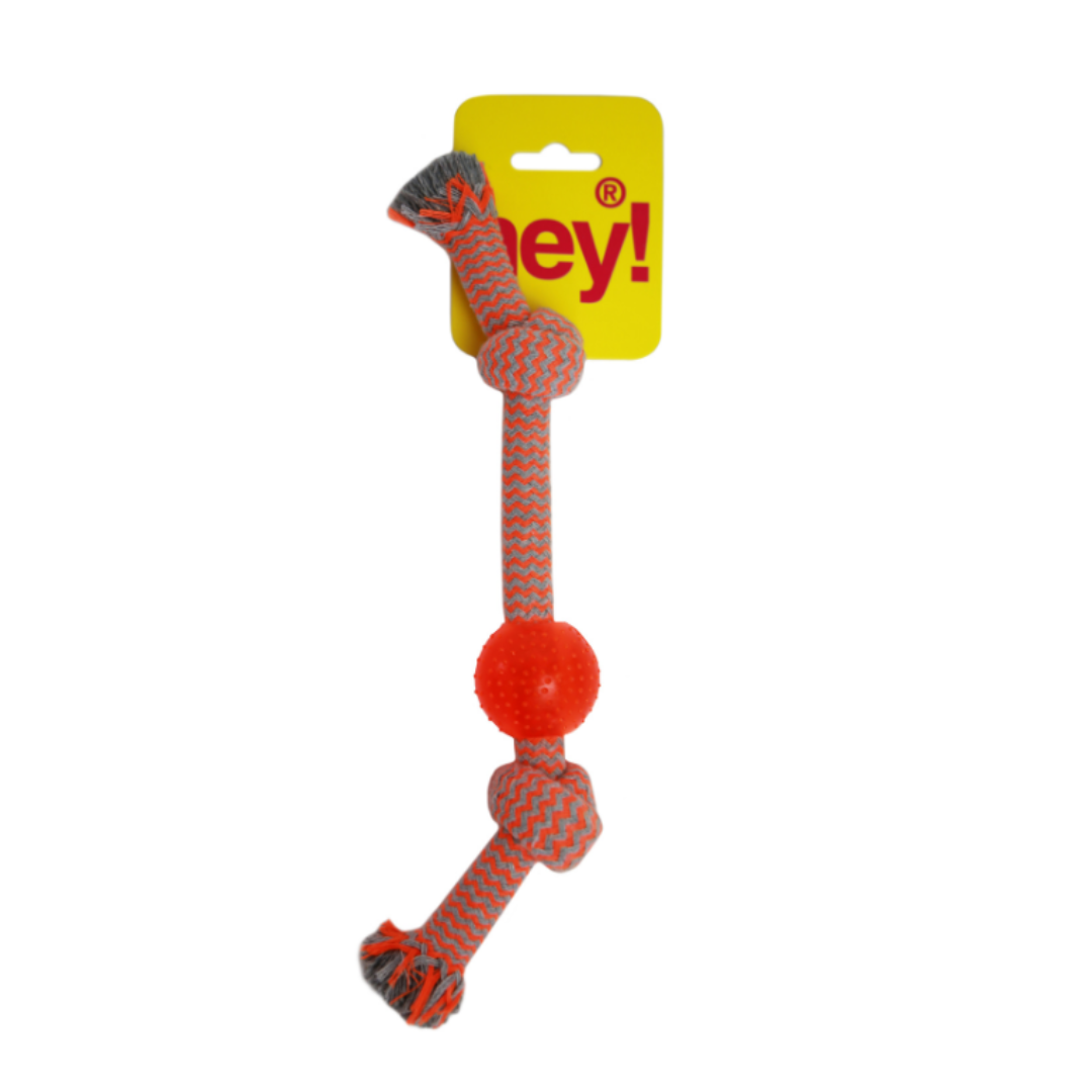 HEY! CUERDA NARANJA CON NUDO DE GOMA