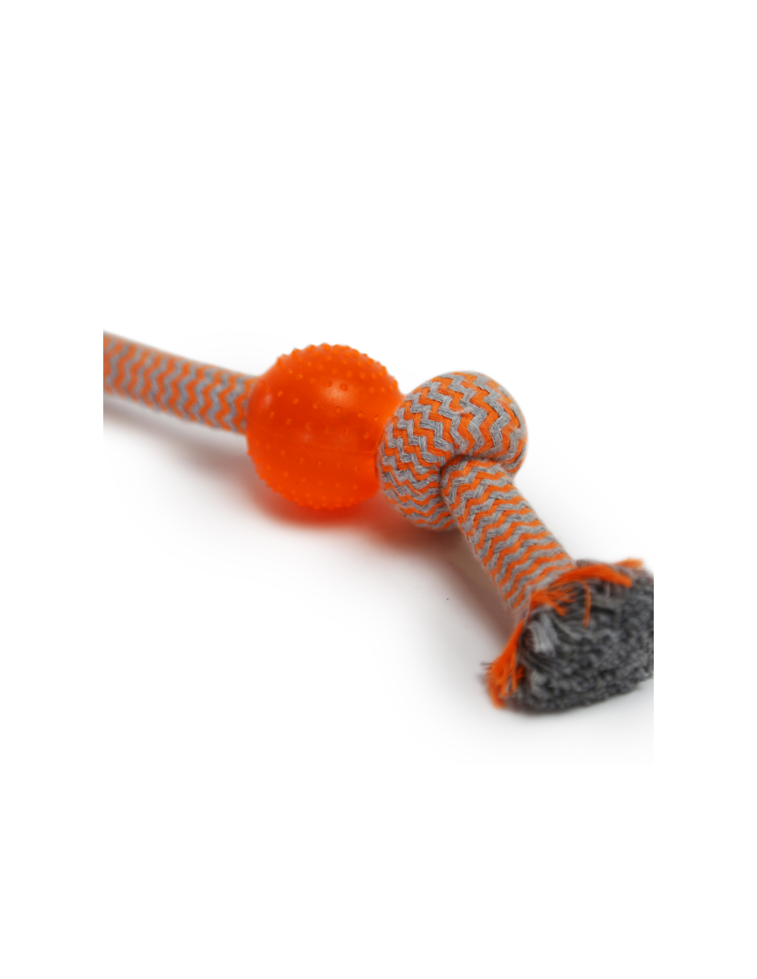 HEY! CUERDA NARANJA CON NUDO DE GOMA