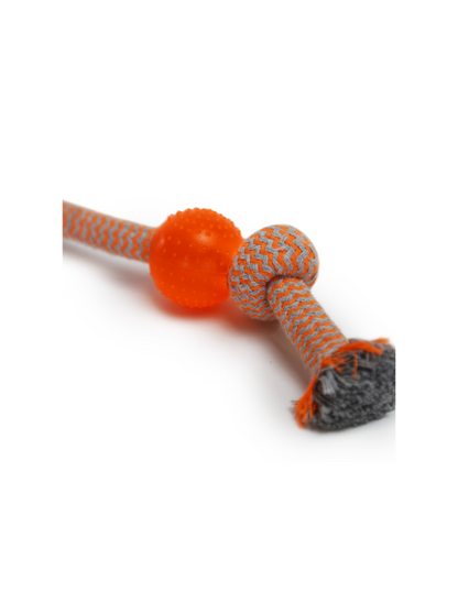 HEY! CUERDA NARANJA CON NUDO DE GOMA