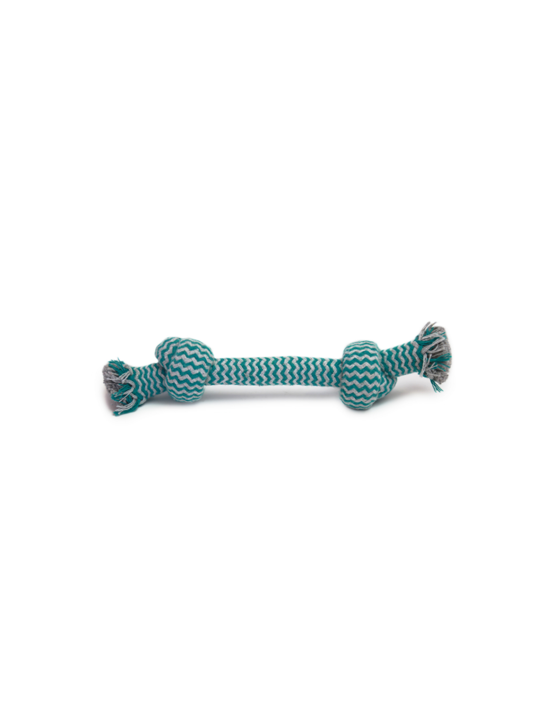 HEY! JUGUETE CUERDA CELESTE RAYAS PARA PERRO