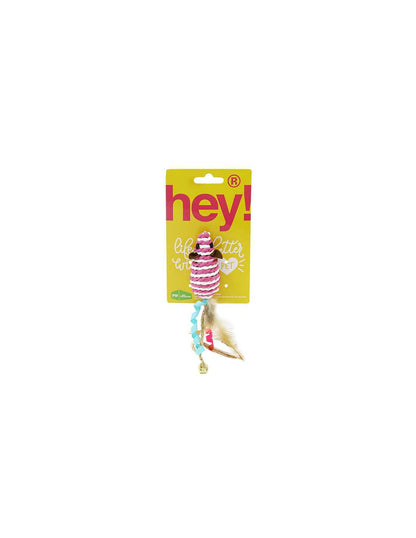 HEY! JUGUETE PARA GATOS RATÓN RALLADO