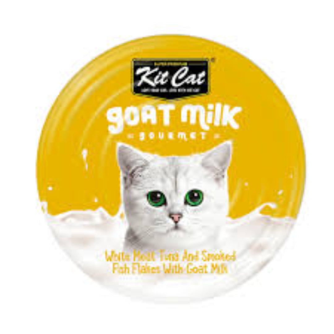 KIT CAT GATO GOAT MILK GOURMET TUNA&SMOKED FISH