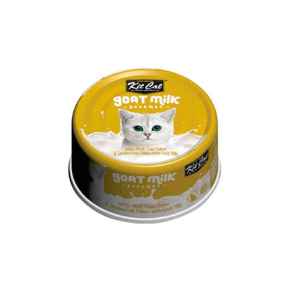 KIT CAT GATO GOAT MILK GOURMET TUNA&SMOKED FISH