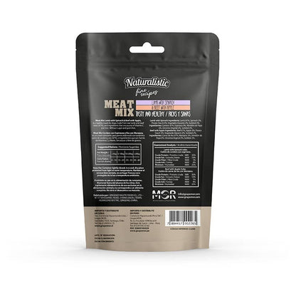 NATURALISTIC PERRO FINE RECIPE MEATMIX LAMB W/SPINACH & BEEF W/APPLE 100 GR