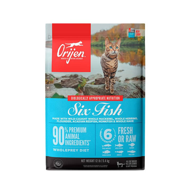 ORIJEN GATO SIX FISH RECIPE 1,8 KG