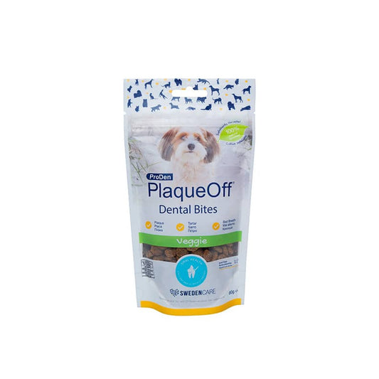PRODEN PLAQUEOFF® SNACK DENTAL PERRO PEQUEÑO 60G