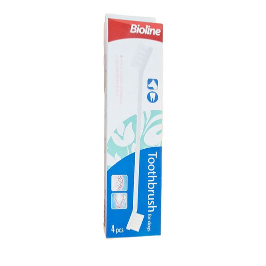 BIOLINE SET DE CEPILLOS DE DIENTES 4 PIEZAS
