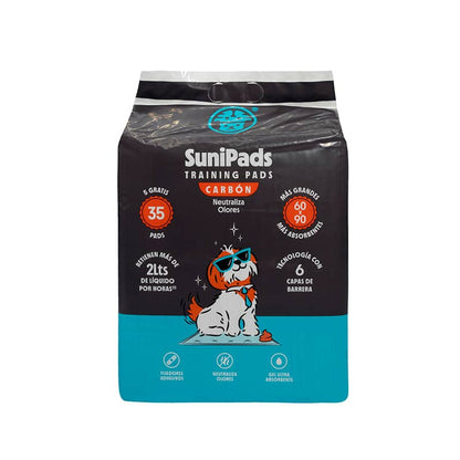 SABANILLAS SUNIPADS CARBÓN 60x90CM