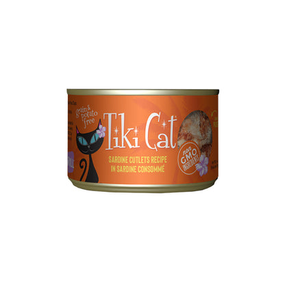 TIKI CAT GATO TAHITIAN GRILL SARDINE WET FOOD 80 GR